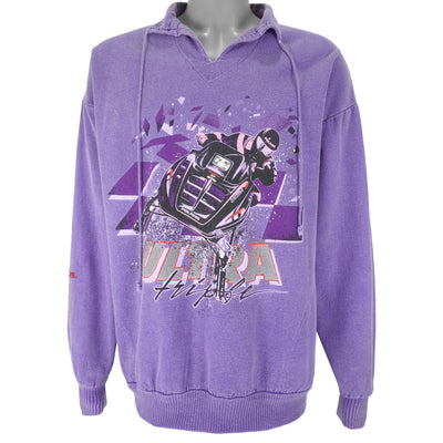 Vintage  - Polaris Ultra Triple Snowmobile Sweatshirt 1990s X-Large