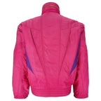 Ellesse - Pink Zip & Button-Up Jacket 1990s Medium Vintgae Retro
