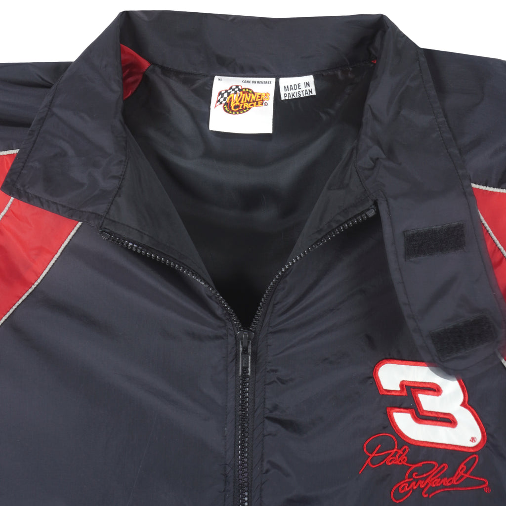 NASCAR (Winners Circle) - Dale Earnhardt #3 Windbreaker 1990s X-Large Vintage Retro