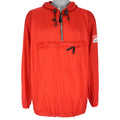 Vintage (Marlboro) - Red Hooded Pullover Windbreaker 1990s Medium Vintage Retro
