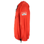 Vintage (Marlboro) - Red Hooded Pullover Windbreaker 1990s Medium Vintage Retro
