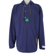 NCAA (The Game) - Notre Dame Fighting Irish Hooded Windbreaker 1990s X-Large Vintage Retro College