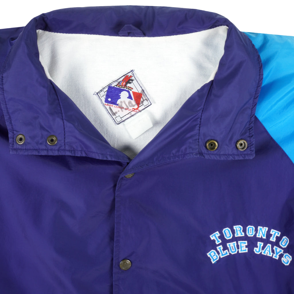 MLB (NF) - Toronto Blue Jays Big Logo Windbreaker 1990s X-Large Vintage Retro Baseball