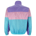 Lacoste - Tricolor Zip-Up Windbreaker 1990s Medium Vintage Retro