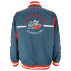 Adidas - Dragons Barcelona NFL Europe Embroidered Jacket 1990s Large Vintage Retro Football