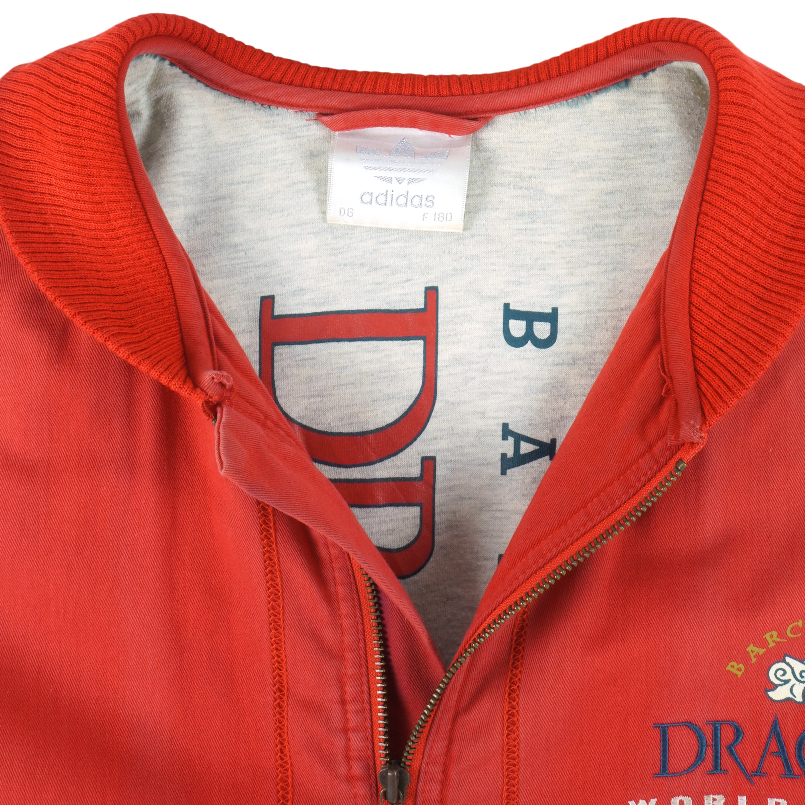 Vintage Adidas - Barcelona Dragons NFL Europe Embroidered Jacket 1990s ...