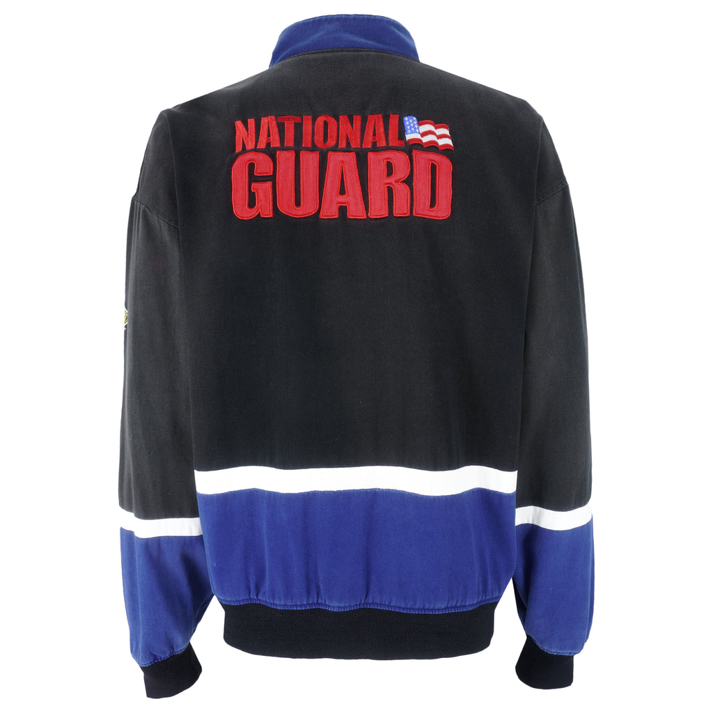 NASCAR - National Guard Dale Earnhardt Jr. Jacket 1990s X-Large Vintage Retro
