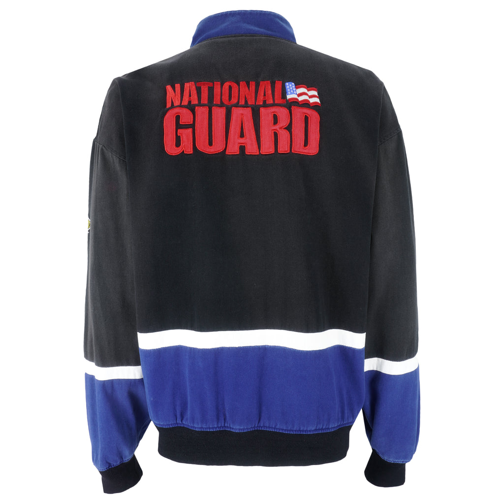 NASCAR - National Guard Dale Earnhardt Jr. Jacket 1990s X-Large Vintage Retro