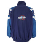 Reebok - Blue Big Logo Windbreaker 1990s X-Large Vintage Retro
