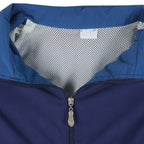 Reebok - Blue Big Logo Windbreaker 1990s X-Large Vintage Retro