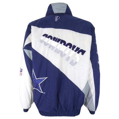 NFL (Pro Player) - Dallas Cowboys Embroidered Jacket 1990s Large