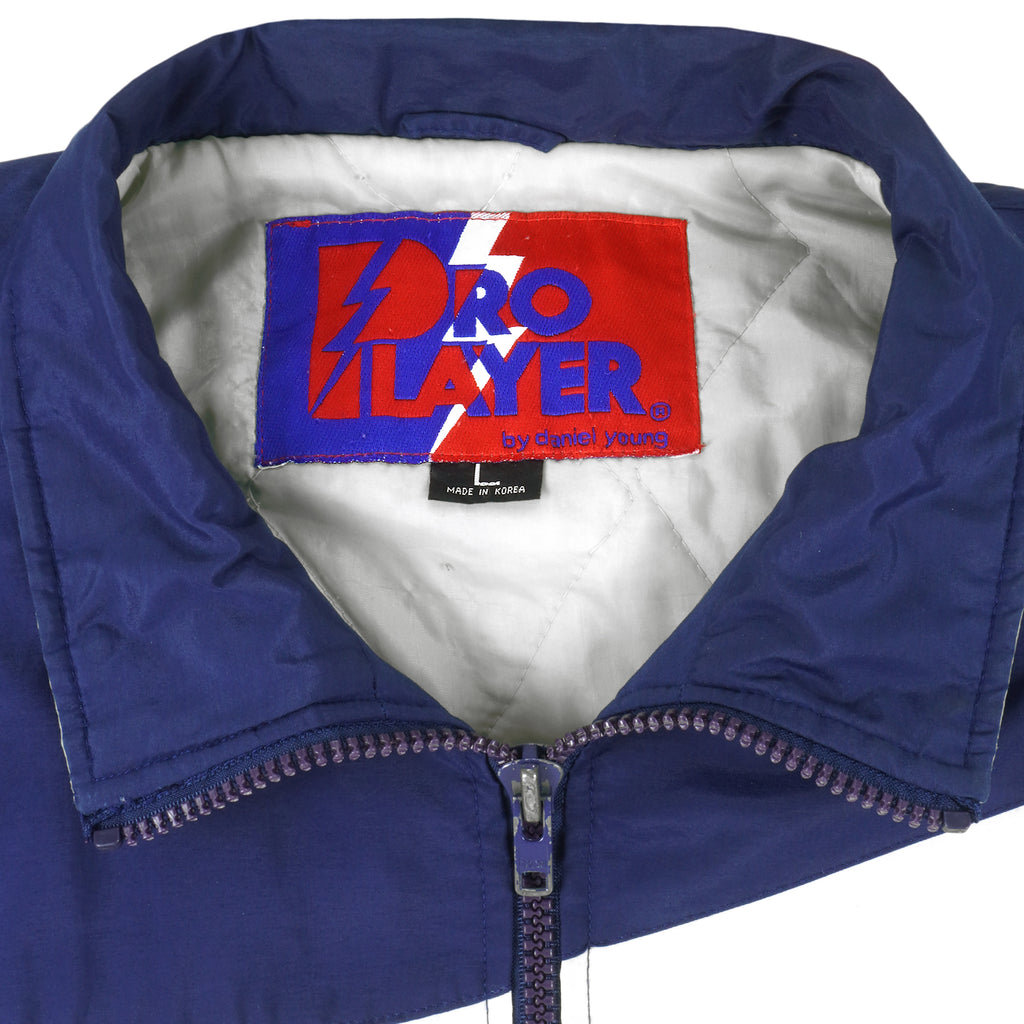 NFL (Pro Player) - Dallas Cowboys Embroidered Jacket 1990s Large Vintage Retro Football