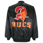 NFL (Locker Line) - Tampa Bay Buccaneers Satin Jacket 1998 X-Large Vintage Retro Football