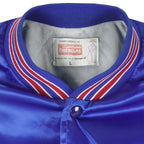 NFL (Swingster) - Buffalo Bills Button-up Satin Jacket 1980s Large Vintage Retro Football