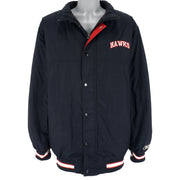 NBA - Atlanta Hawks Button & Zip-Up Jacket 1990s XX-Large Vintage Retro Basketball