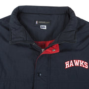 NBA - Atlanta Hawks Button & Zip-Up Jacket 1990s XX-Large Vintage Retro Basketball