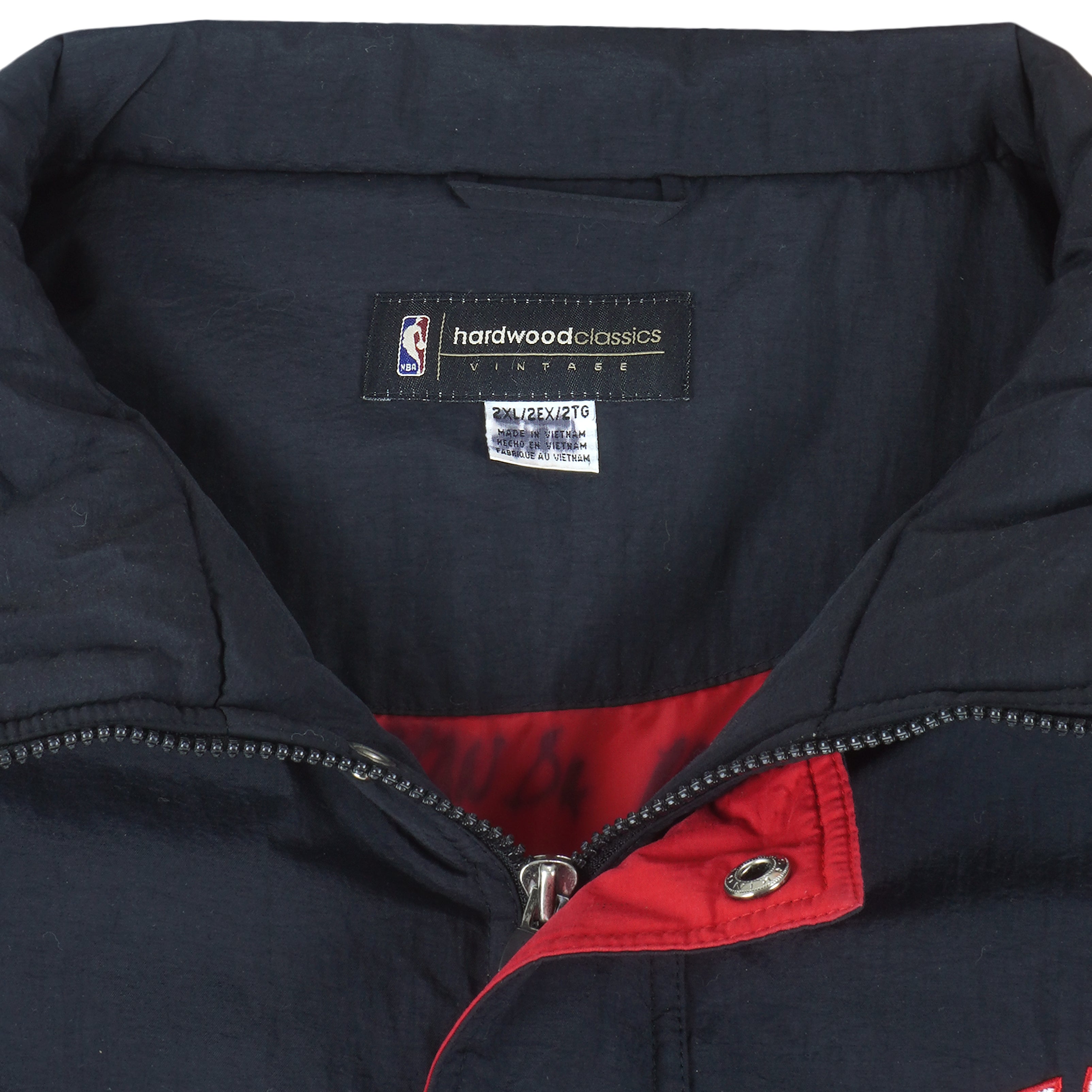 NBA - Atlanta Hawks Button & Zip-Up Jacket 1990s XX-Large Vintage Retro Basketball