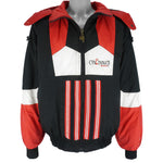 NCAA (Pro Player) - Cincinnati Bearcats Hooded Reversible Jacket 1990s Large Vintage Retro College