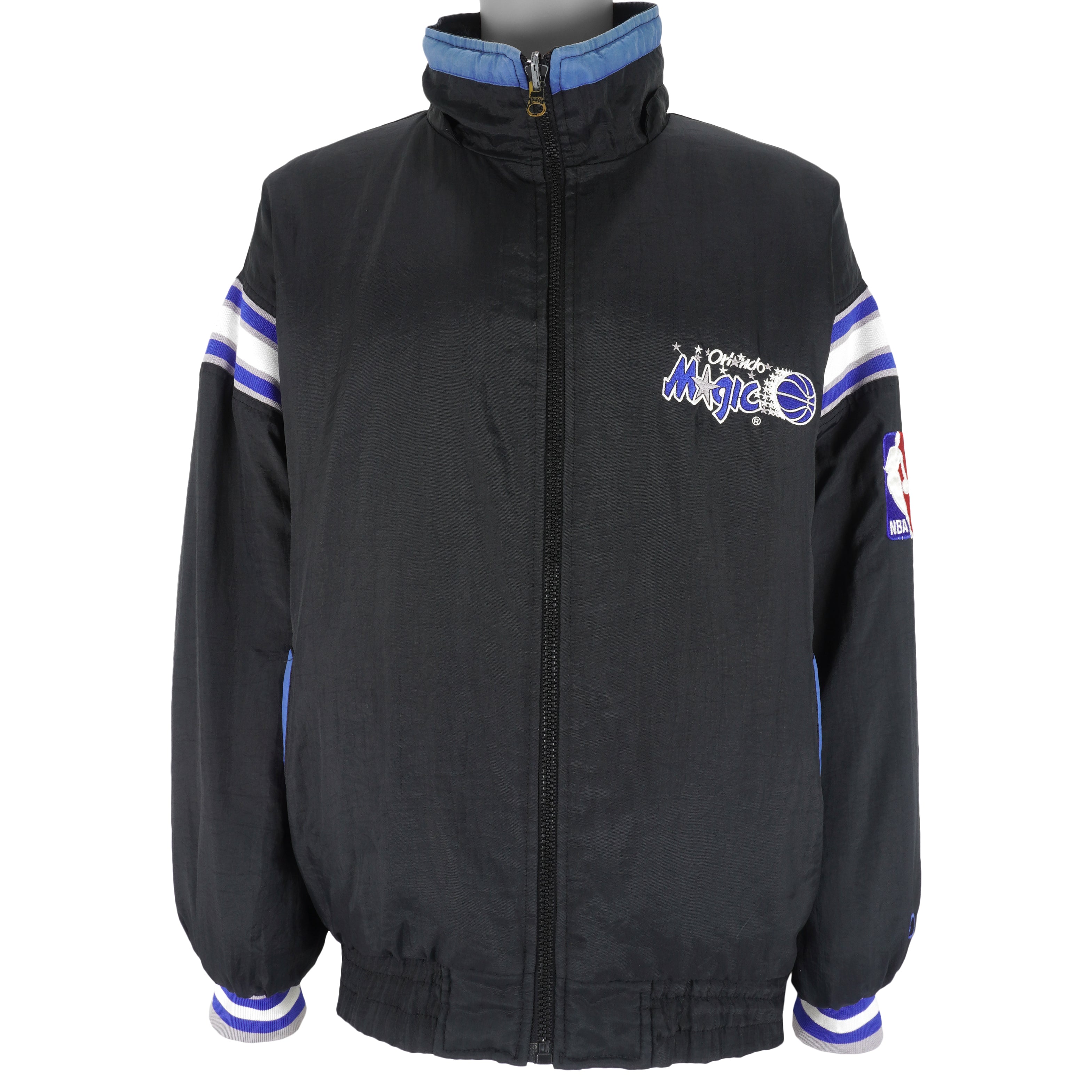NBA (Pro Player) - Orlando Magic Reversible Warm Jacket 1990s 2X-Large Vintage Retro Basketball