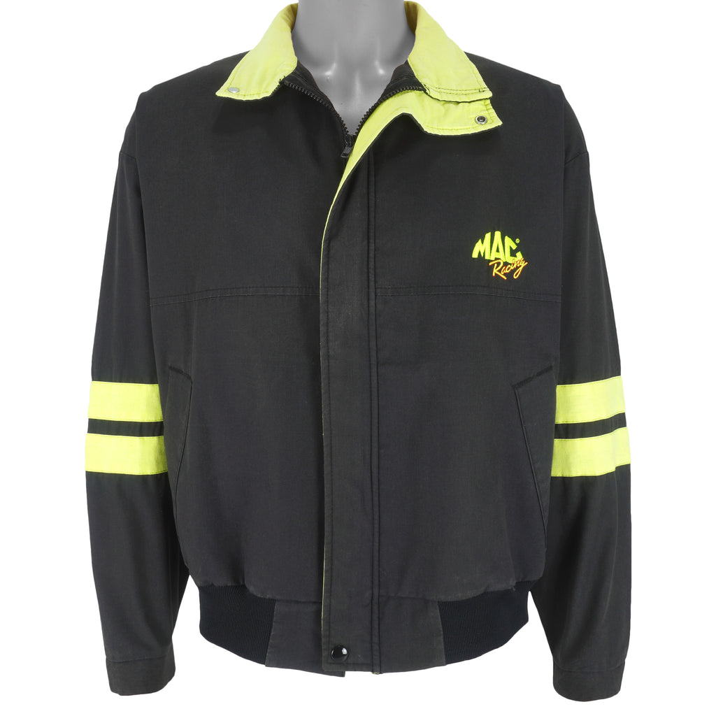 NASCAR (Swingster) - Mac Zip-Up Racing Jacket 1990s Large Vintage Retro