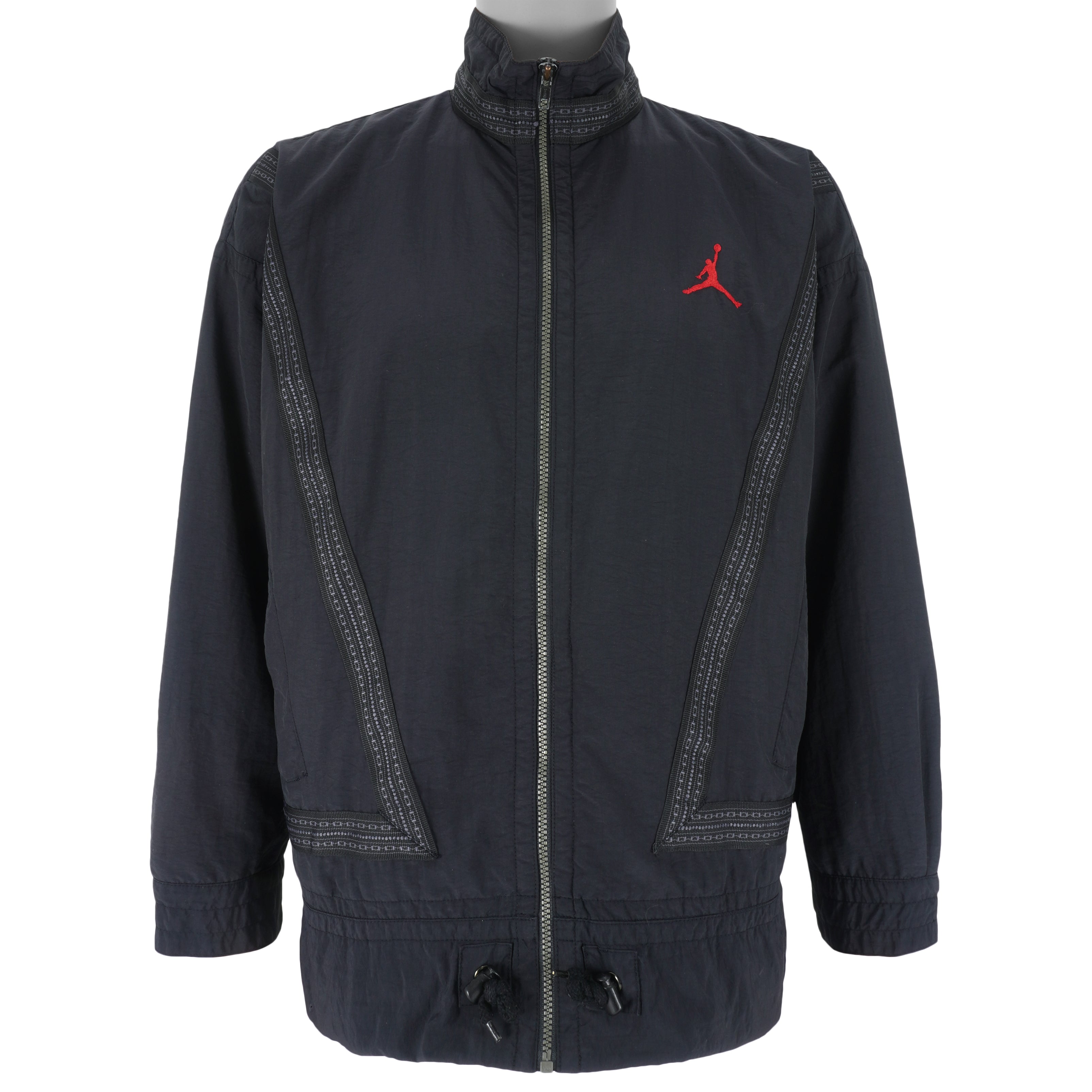 Jordan - Jumpman Zip-Up Windbreaker 1990s X-large Vintage Retro