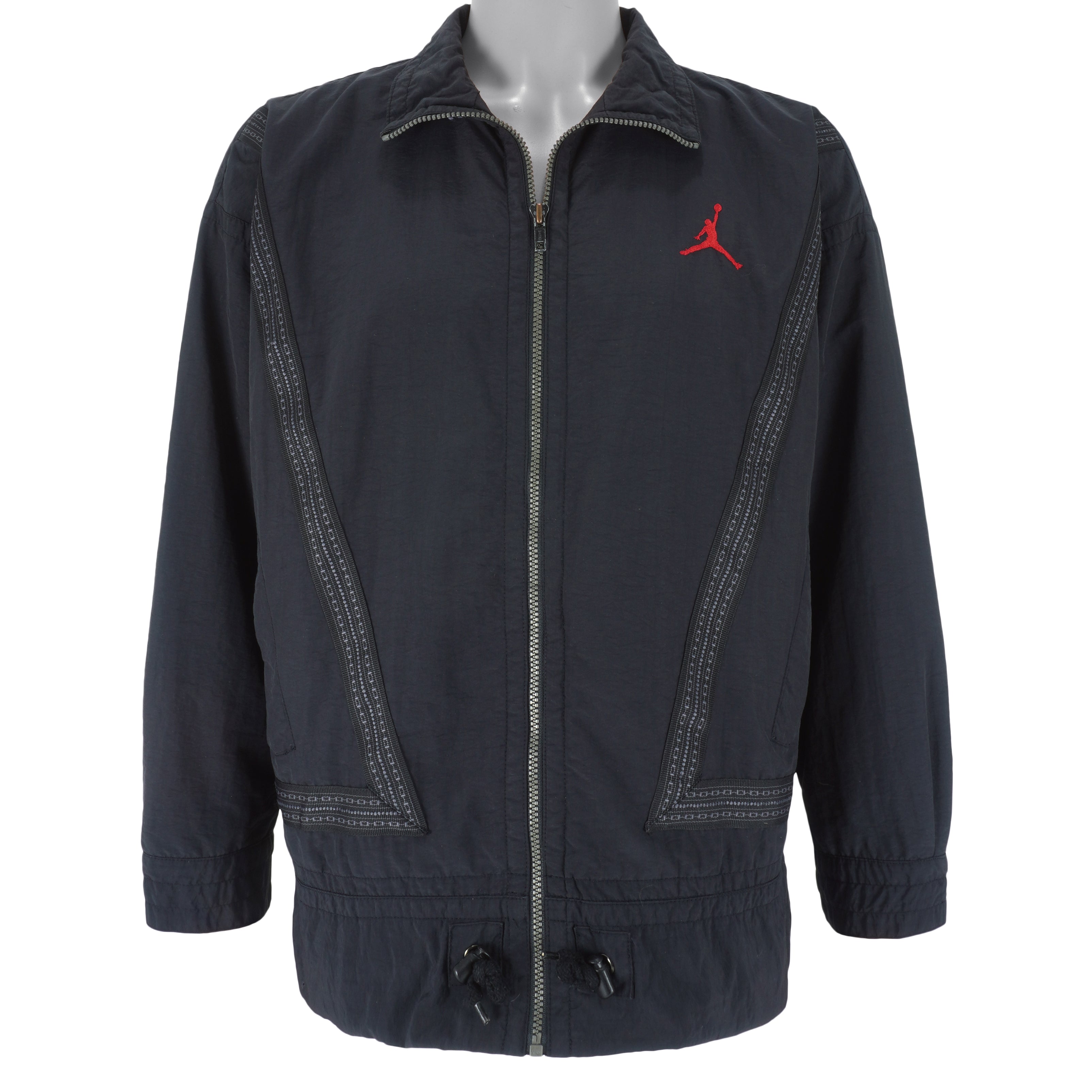 Jordan - Jumpman Zip-Up Windbreaker 1990s X-large Vintage Retro