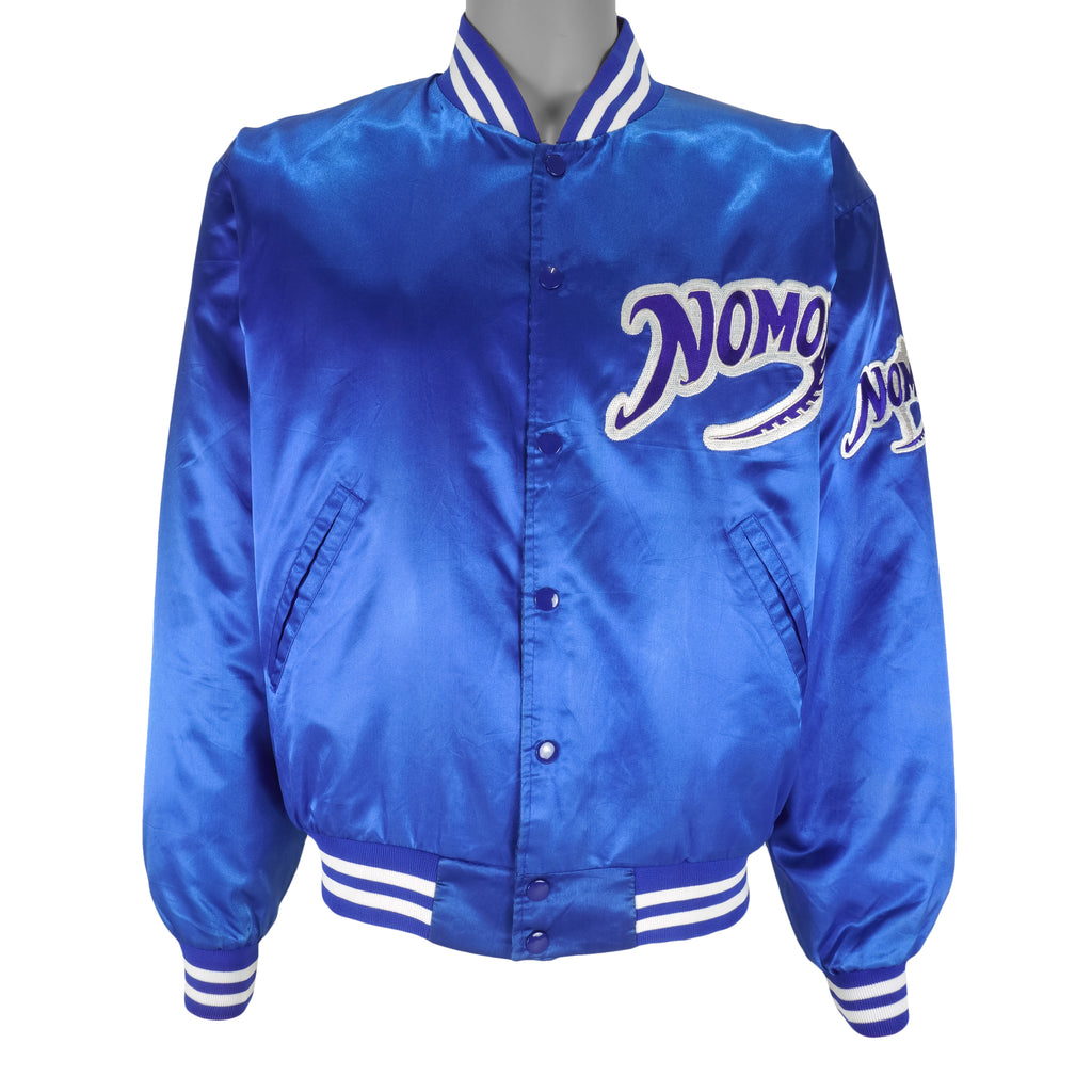 MLB (Toyota) - Hideo Nomo Satin Baseball Jacket 1990s Large