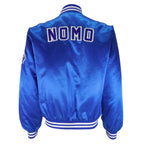 MLB (Toyota) - Dodgers Hideo Nomo Satin Baseball Jacket 1990s Large vintage Retro Baseball