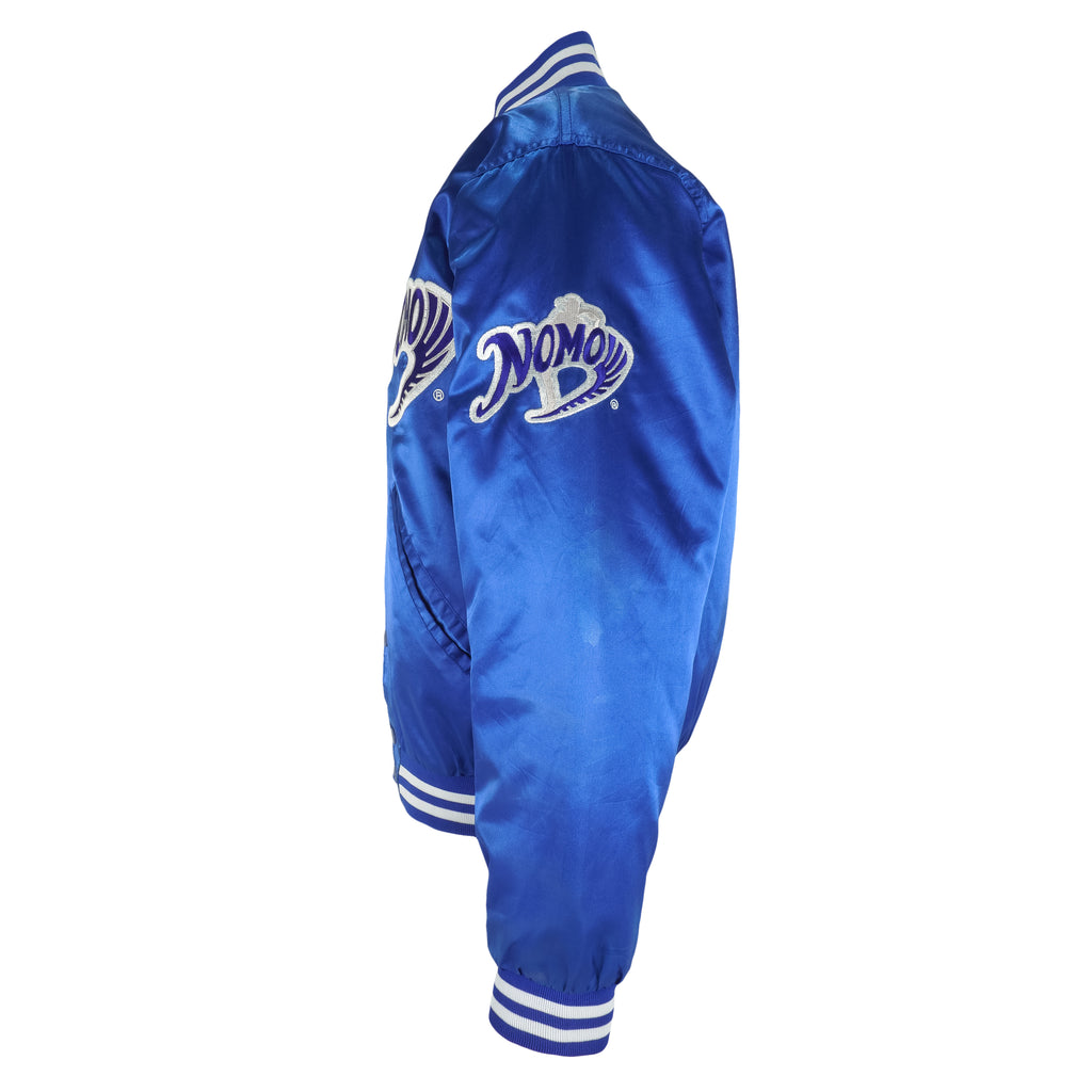 MLB (Toyota) - Dodgers Hideo Nomo Satin Baseball Jacket 1990s Large vintage Retro Baseball