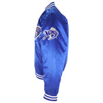 MLB (Toyota) - Dodgers Hideo Nomo Button-Up Satin Jacket 1990s Large Vintage Retro Baseball