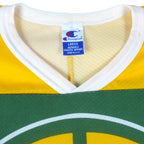 Champion - Seattle Sonics Fan Jersey T-Shirt 1990s Large Vintage Retro Basketball