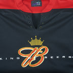 Vintage - Budweiser Embroidered Long Sleeved Shirt 1990s Large
