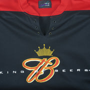 Vintage - Budweiser Embroidered Long Sleeved Shirt 1990s Large