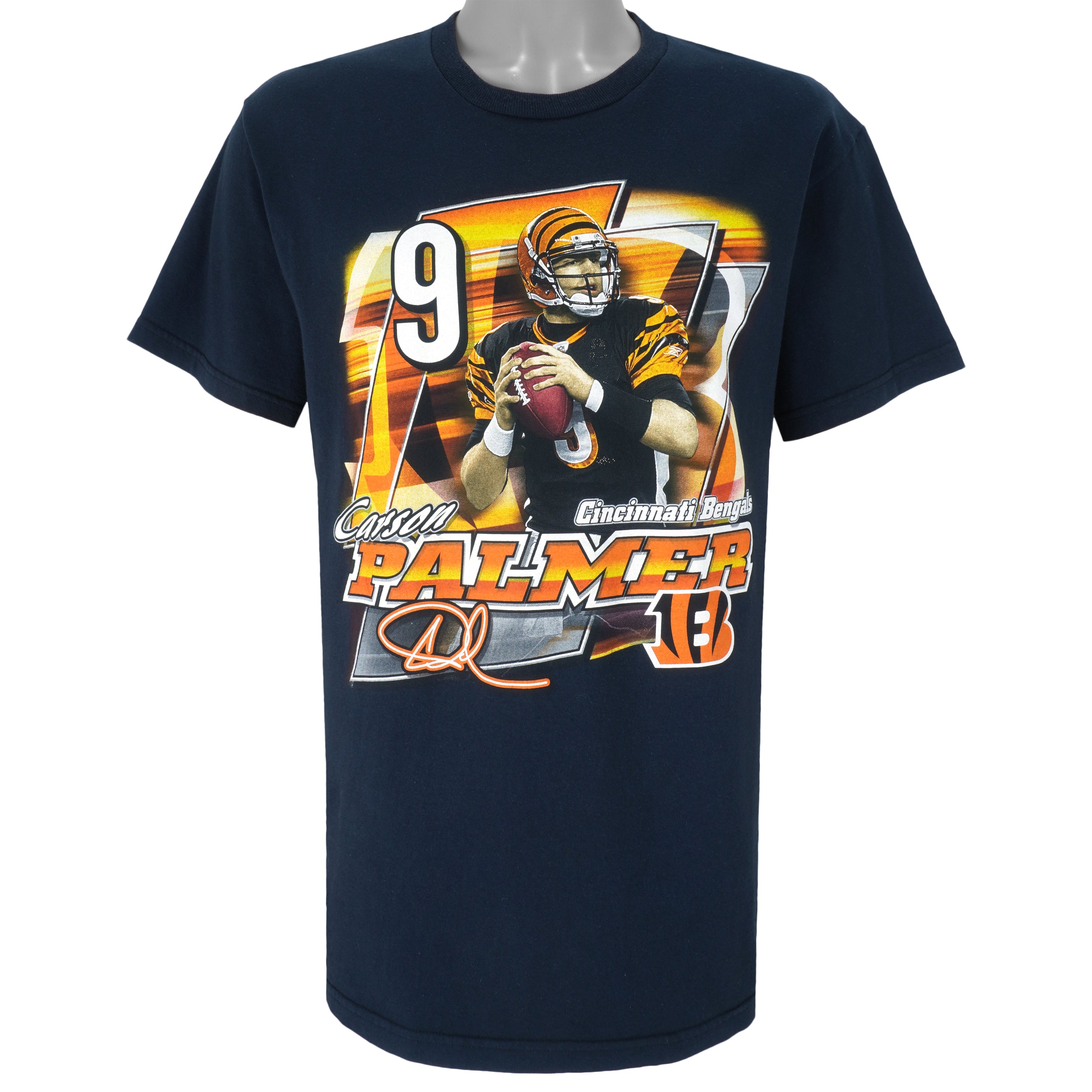 NFL - Cincinnati Bengals Carson Palmer T-Shirt 2000s Large Vintage Retro Football
