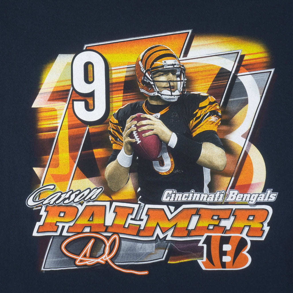 NFL - Cincinnati Bengals Carson Palmer T-Shirt 2000s Large Vintage Retro Football