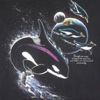 Vintage - Galaxy Sea Life long Sleeved Shirt 1990s X-Large Vintage Retro