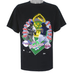 MLB (Salem) - World Series Champs Twins VS Braves T-Shirt 1991 Large Vintage Retro Baseball
