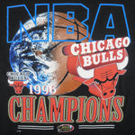 NBA (Champs) - Chicago Bulls World Champions T-Shirt 1996 X-Large Vintage Retro Basketball