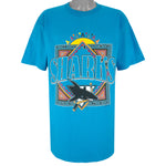 NHL (Competitor) - San Jose Sharks Big Logo T-Shirt 1994 X-Large