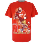 NFL (Salem) - San Francisco 49ers Jerry Rice #80 T-Shirt 1995 Large Vintage Retro Football