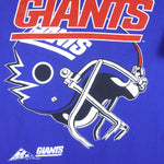 NFL (Apex One) - New York Giants Big Logo T-Shirt 1994 X-Large Vintage Retro Football