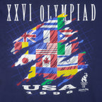 Vintage (Hanes) - Atlanta Olympic XXVI Olympiad T-Shirt 1992 XX-Large Vintage Retro