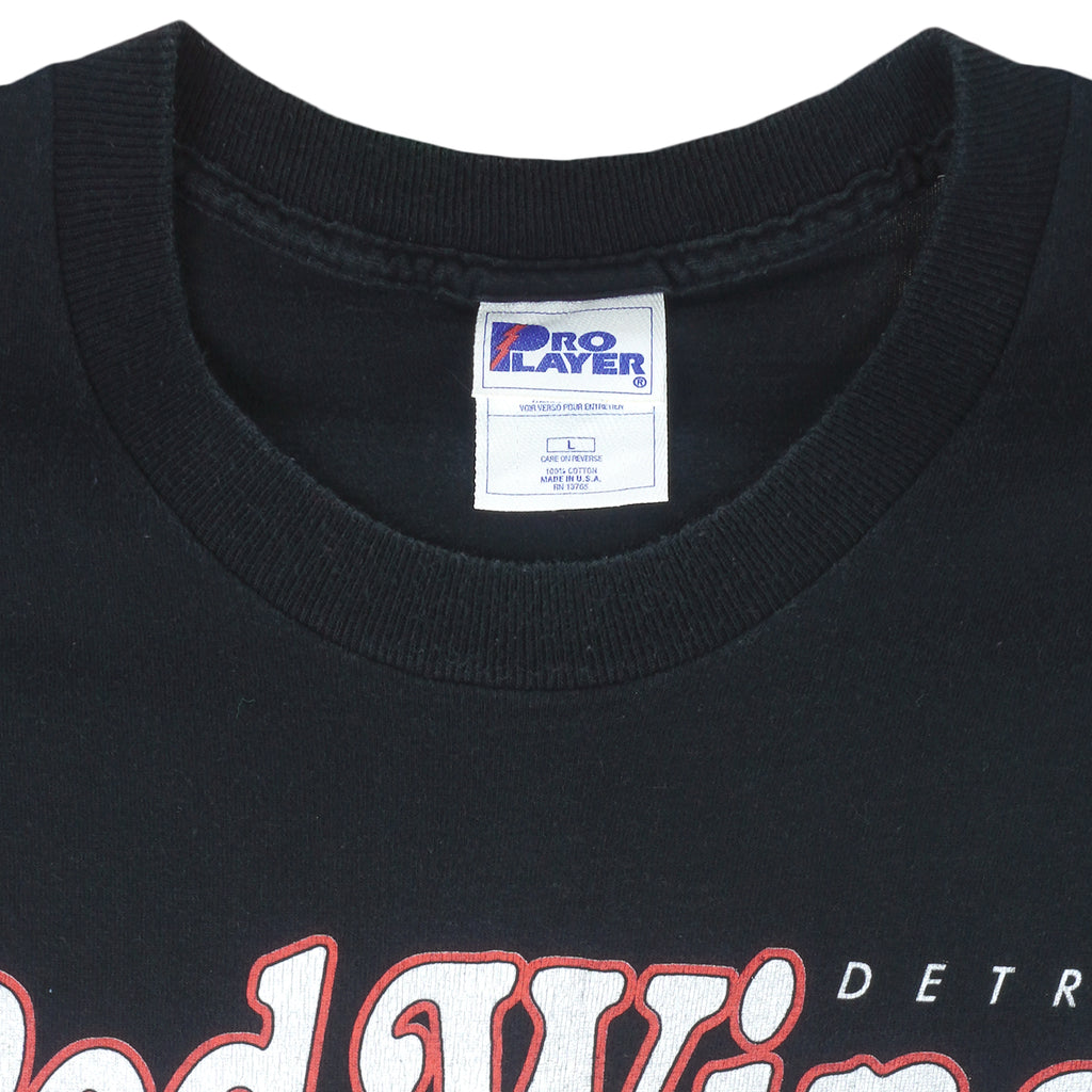 NHL (Pro Player) - Detroit Red Wings Championship Ring T-Shirt 1997 Large Vintage Retro Hockey
