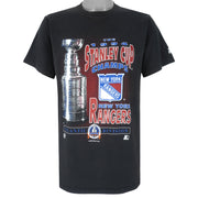 Starter - Rangers Team Players Stanley Cup Champions T-Shirt 1994 Medium Vintage Retro Hockey