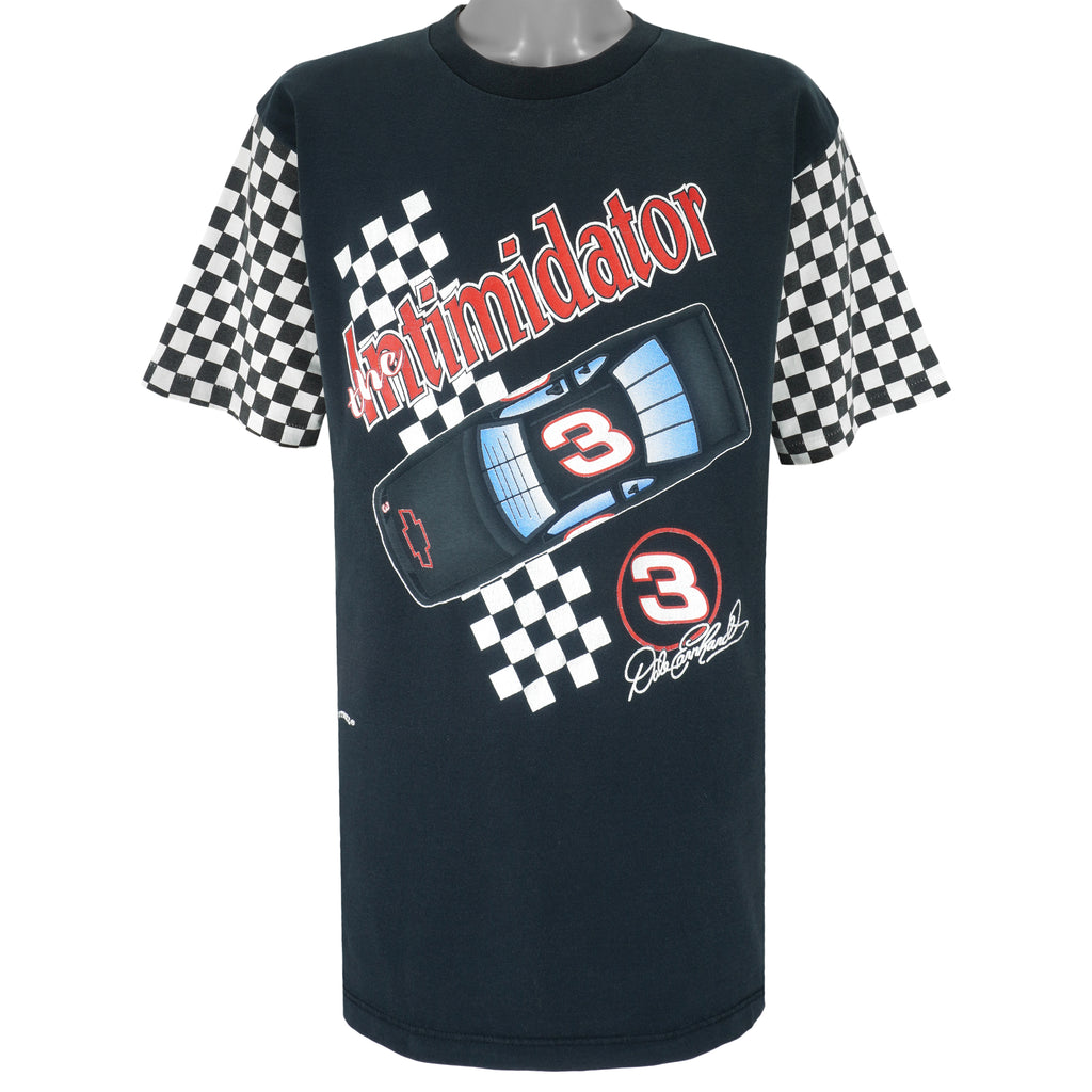 NASCAR (Nutmeg)- The Intimidator Dale Earnhardt T-Shirt 1990s X-Large Vintage Retro