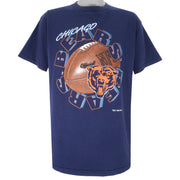 NFL (Logo 7) - Chicago Bears Big Logo T-Shirt 1996 X-Large Vintage Retro Football