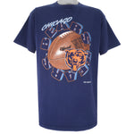 NFL (Logo 7) - Chicago Bears Big Logo T-Shirt 1996 X-Large Vintage Retro Football