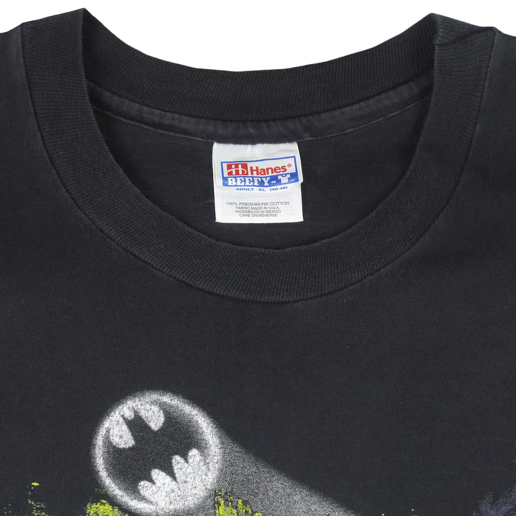 NASCAR (Hanes) - Bill Elliott Bat Attack T-Shirt 1995 X-Large Vintage Retro