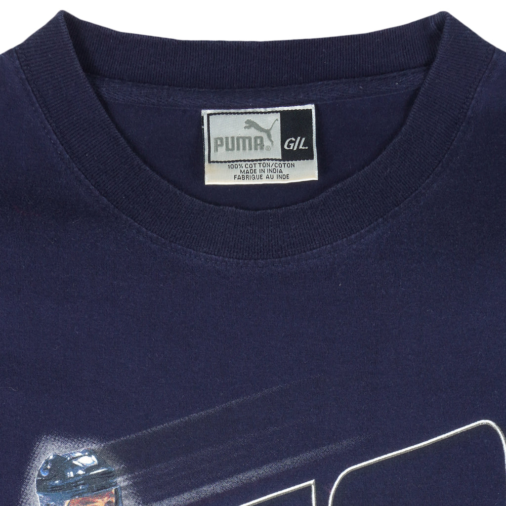 Puma - Vancouver Canucks Markus Naslund T-Shirt 2000s Large Vintage Retro Hockey