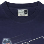 Puma - Vancouver Canucks Markus Naslund T-Shirt 2000s Large Vintage Retro Hockey